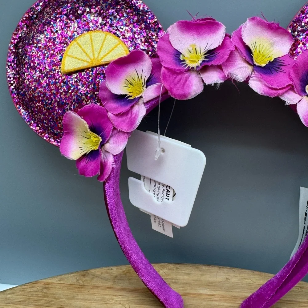 Disney‎ Parks 2019 Epcot Flower and Garden Festival Glitter Ears Headband Lemons